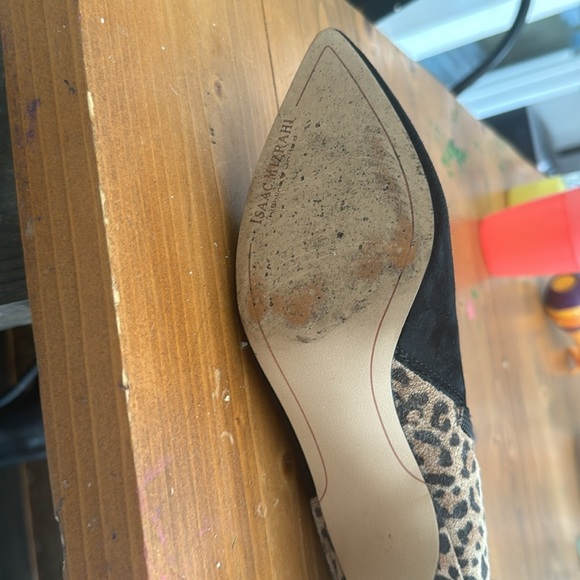 Women’s Isaac mizrahi heeled boot leopard 6.5 - Picture 4 of 6